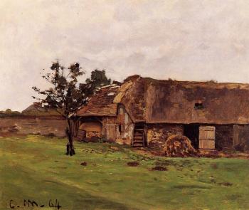 尅勞德 莫奈 Farm near Honfleur 尅勞德 莫奈 Farm near Honfleur